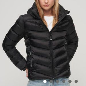 Superdry Puffer Jacket - Sz Small